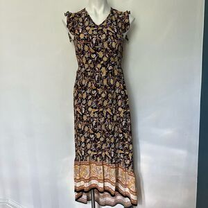 Pretty Garden floral boho dress